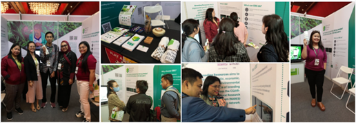 Participants at the EBS booth during the IRC 2023 held at PICC, Manila