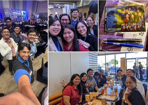 EBS developers and designers at SOFTCON 2023 held at the SMX Convention Center Aura on 25-27 October 2023