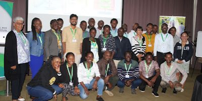 East and Southern Africa partners learn modern breeding strategies and efficient data management group picture