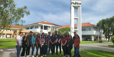 Participants and trainers, together with Chief Science Research Specialist and PBBD Head Dr Oliver Manangkil